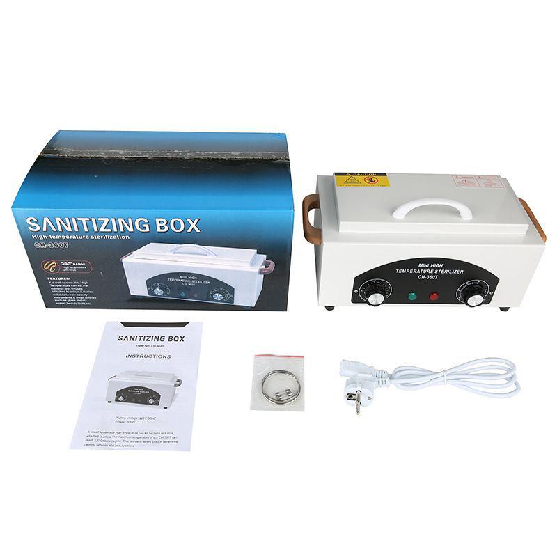 CH360T High-Temperature Dry Heat Sterilizer for Household, Nail Art, and Dental Instruments