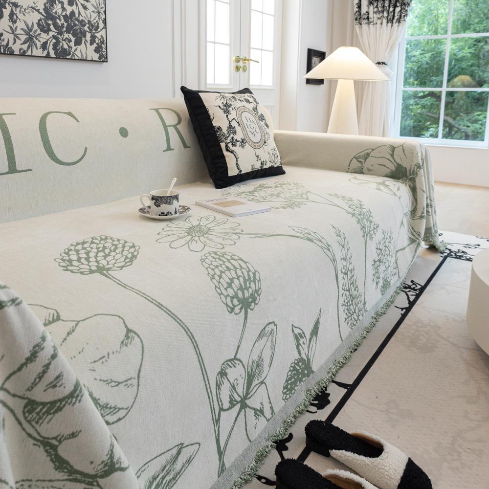 

Чехол для дивана в скандинавском стиле, высококачественный универсальный чехол для четырех сезонов, полный чехол для дивана, чехол для дивана из синели, чехол для дивана с защитой от царапин 180X130