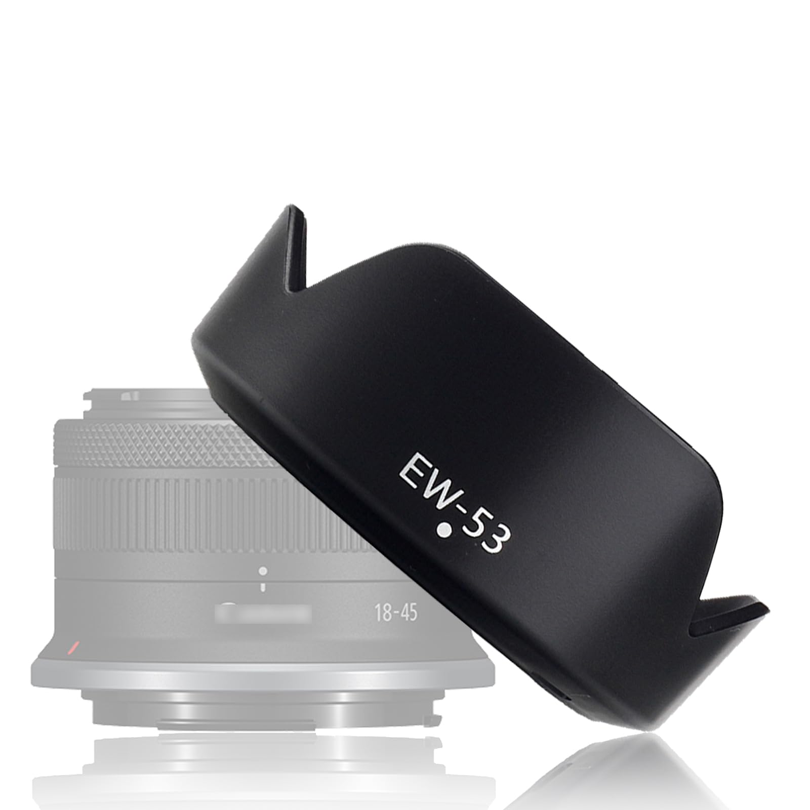 

Canon Compatible Lens Hood for Canon IS STM and Canon IS STM Lenses EW-53 RF-S 18-45mm f/4.5-6.3 EF-M 15-45mm f/3.5-6.3