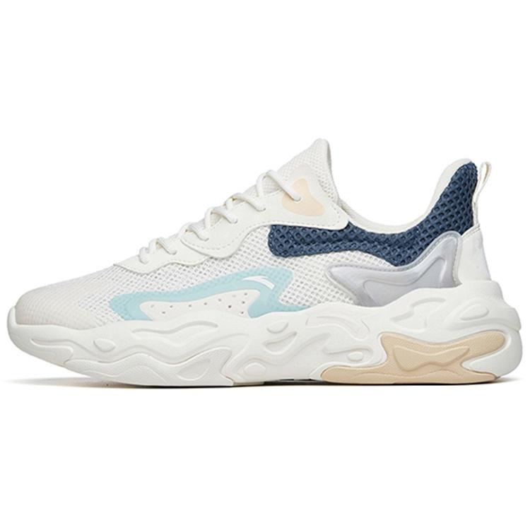 ANTA Broken Cocoon  White Blue Silver  Men s 112228861-3 EU 40