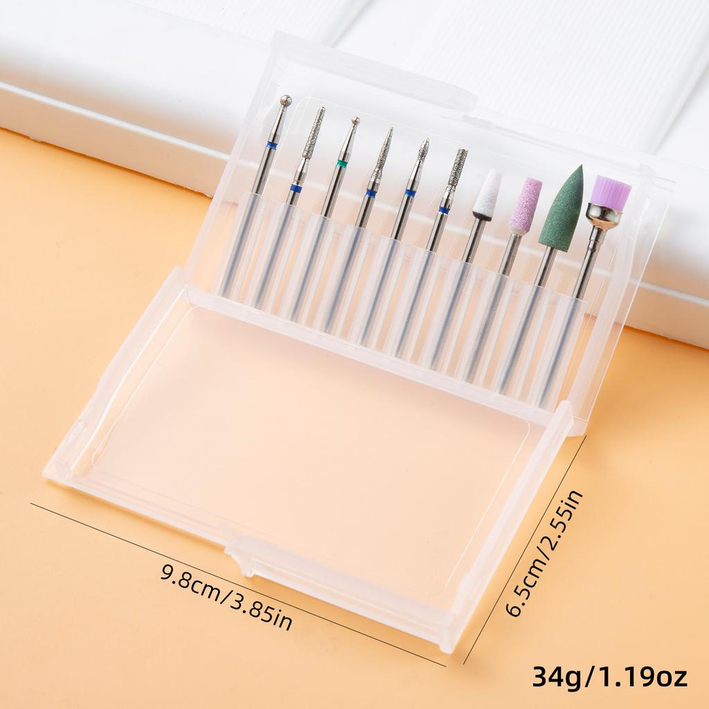 Nail Art Remover Grinding Head, Ceramic Stainless Steel Universal Grinding Head Polishing, Quick Nail Remover Grinding Tool
