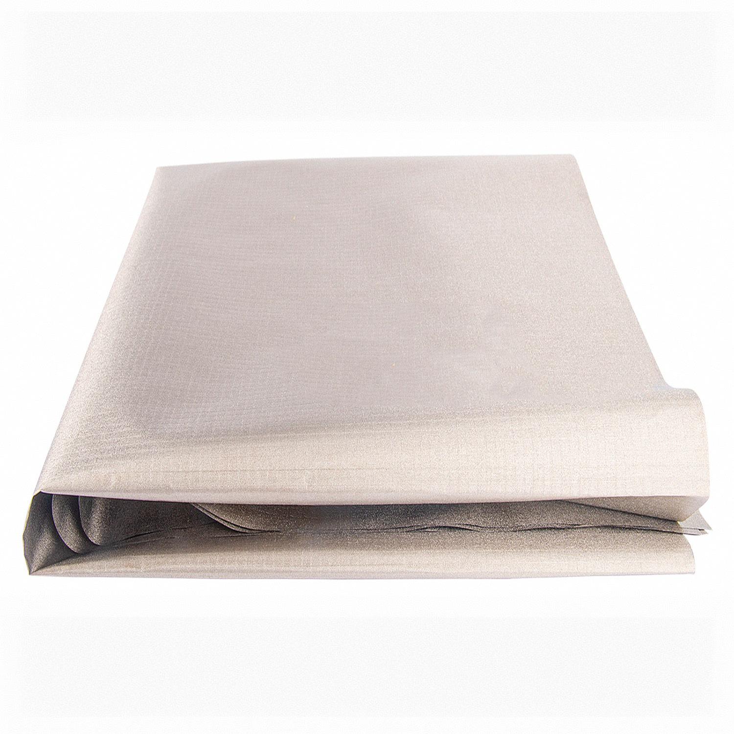 Plaid RFID Shielding Fabric: Radiation Protection Anti-Scan Card Holder & Phone Signal Blocker