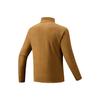 Anta Fire Shell Fleece Stand Collar Jacket Fashion Casual Warm Fleece Lock Temperature Liner Unisex Jacket Tangerine-Brown 972616702-2