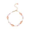 French Romantic Colored Pearl Bracelet Femininity Light Luxury Versatile Niche Simple Handmade Beaded Bracelet For Girlfriends