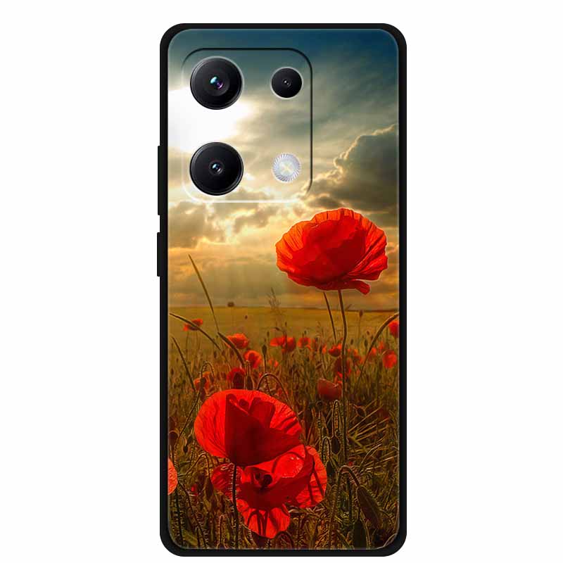 For Redmi Note 14S Case Luxury TPU Soft Silicone Back Cover Phone Cases for Xiaomi Redmi Note14S Protector Lovely Bumper Coque