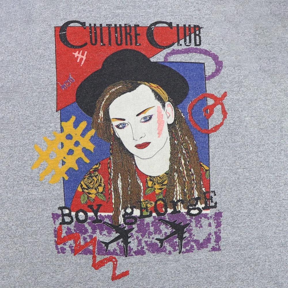 Culture Club Boy George T-shirt Grey Unisex All Sizes S-5Xl Unisex T-Shirt S