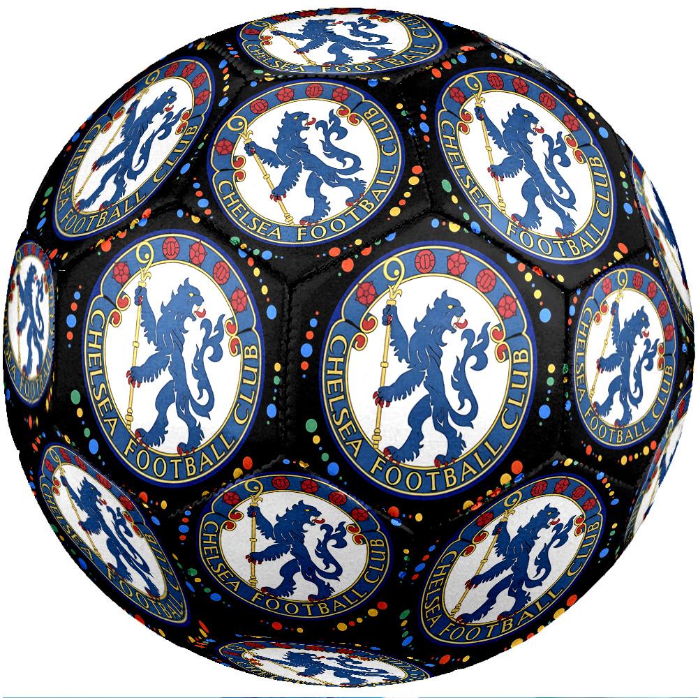 Pallone da Calcio Chelsea FC Tema Taglia 5 Match Pallone da Calcio Professionale per Esterno Morbido al Tocco Pallone da Allenamento
