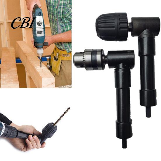 Electric Drill Steering Device 90 Degree Right Angle Attachment, Corner Adapter with 0.8-10mm 3-Jaw Chuck, Compatible Most Bits Automotive Interior