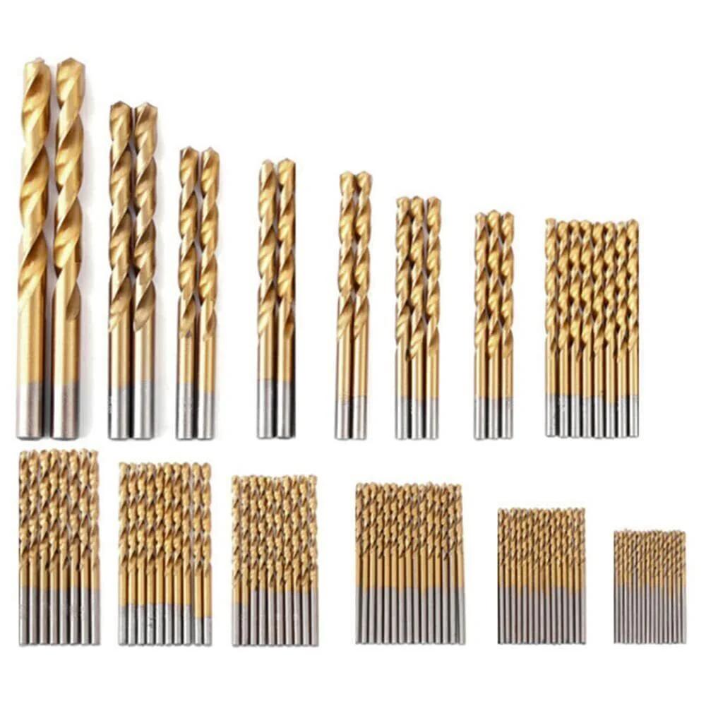 99PCS HSS Metric Drill Bit Sets For Drilling Stainless Steels & Hard Metals