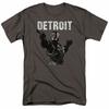 26 Robocop Detroit T-Shirt Herren Lizenziertes Polizei-Film-T-Shirt Anthrazit Unisex T-Shirt