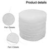 Set of 10 Air filters G3 ISO for Helios ELF DLV 125 110 mm replacement