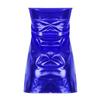 Glisten PVC Faux Leather Minidress Bodystockings Babydoll Lingerie Sets Underwear Bodysuits