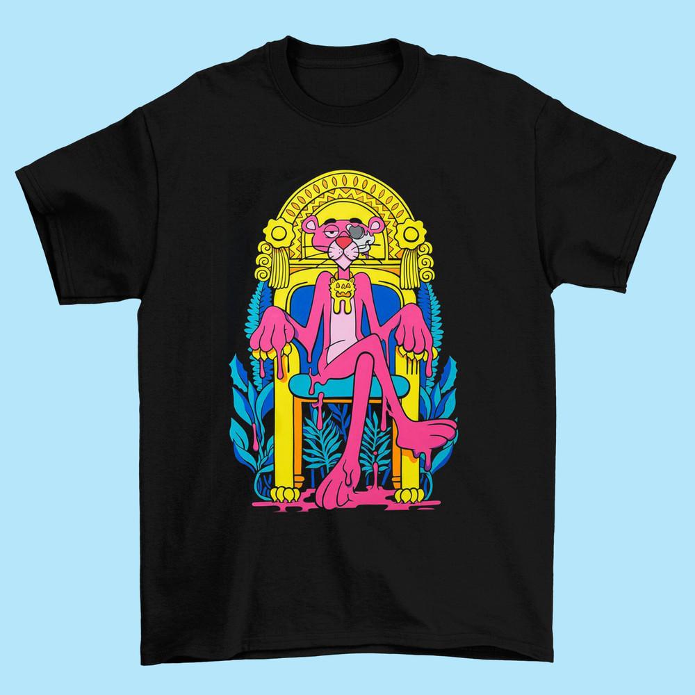 Розовая Пантера Самая Смешная Футболка Мужская Размер Унисекс Футболка XXL