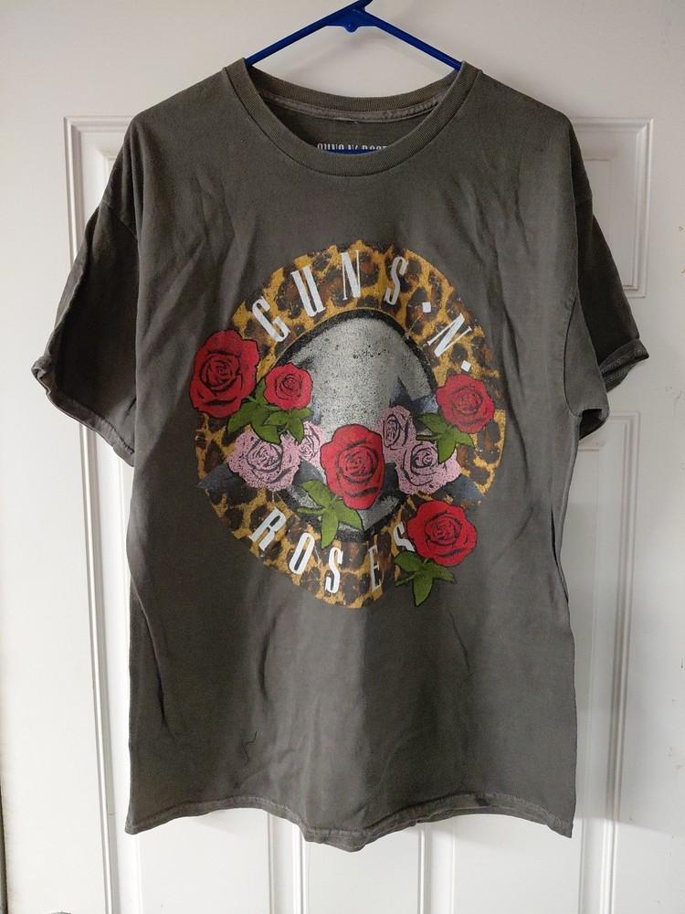 Guns n Roses Gray T Shirt Size Medium Unisex T-Shirt XXXL