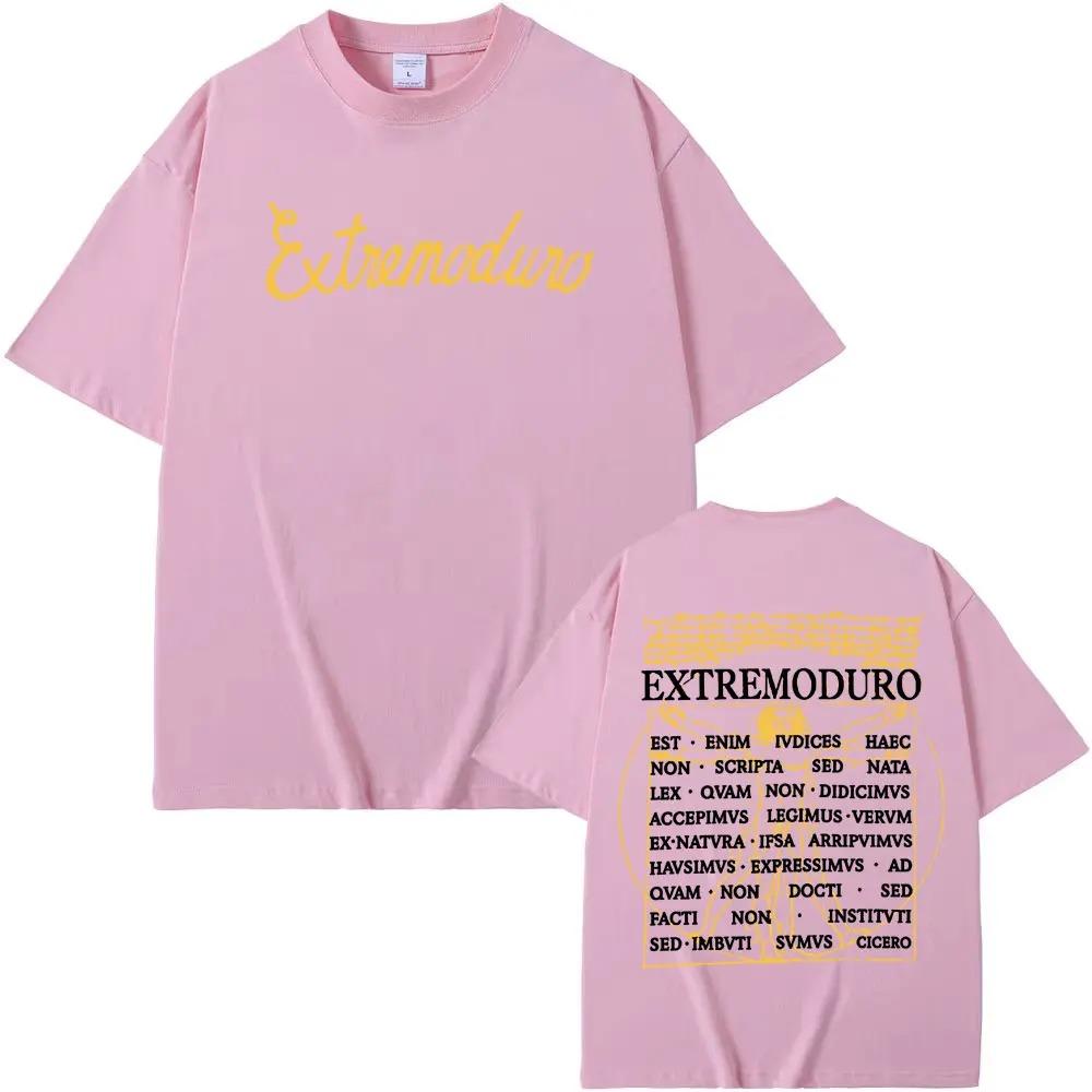 Rock Band Extremoduro 2026 Tour Concert Graphic TShirt Mens Trendy Street Pop Music 100 Cotton Casual Women And Men Tshirt