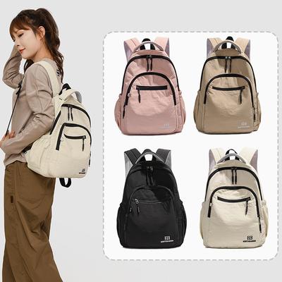 Large Capacity Backpack Lightweight Oxford Travel Backpack Student Schoolbag