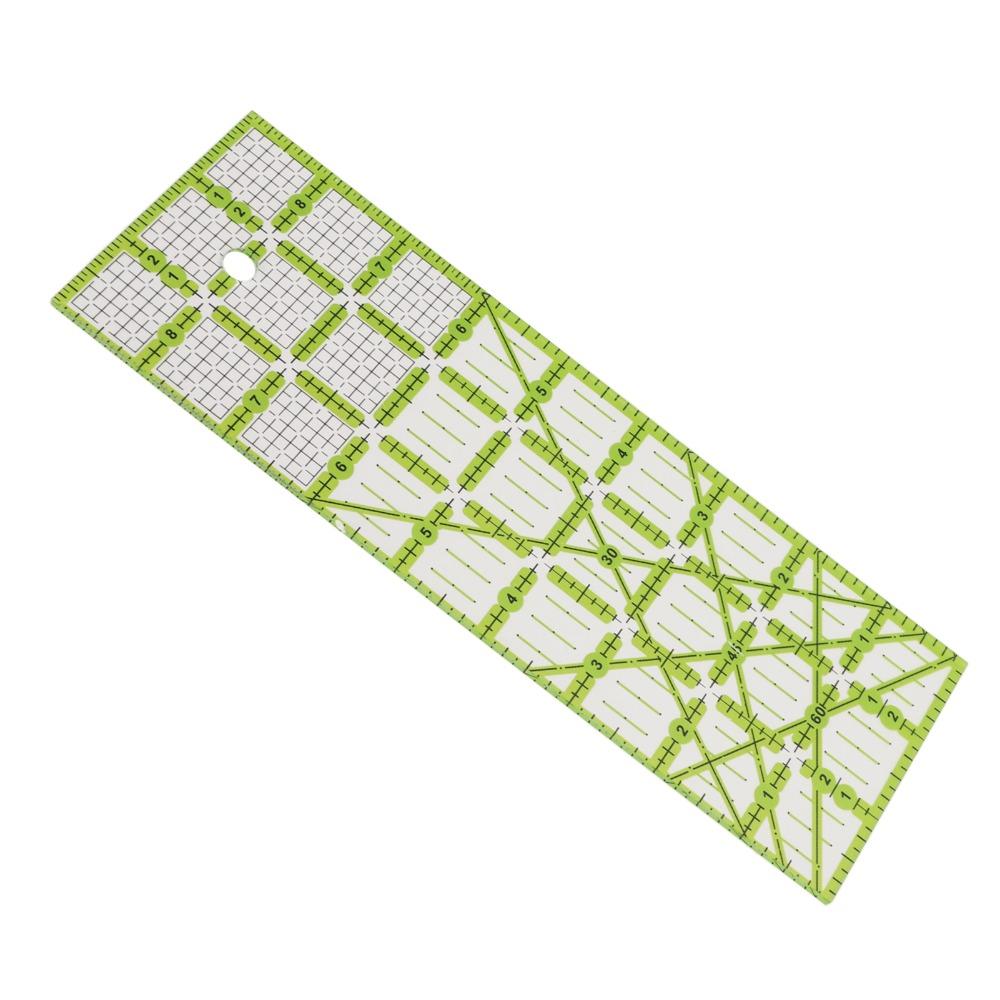 Acrylic Sewing Ruler Transparent Fabric Cutting Ruler New Quilting Ruler Measurement Guide