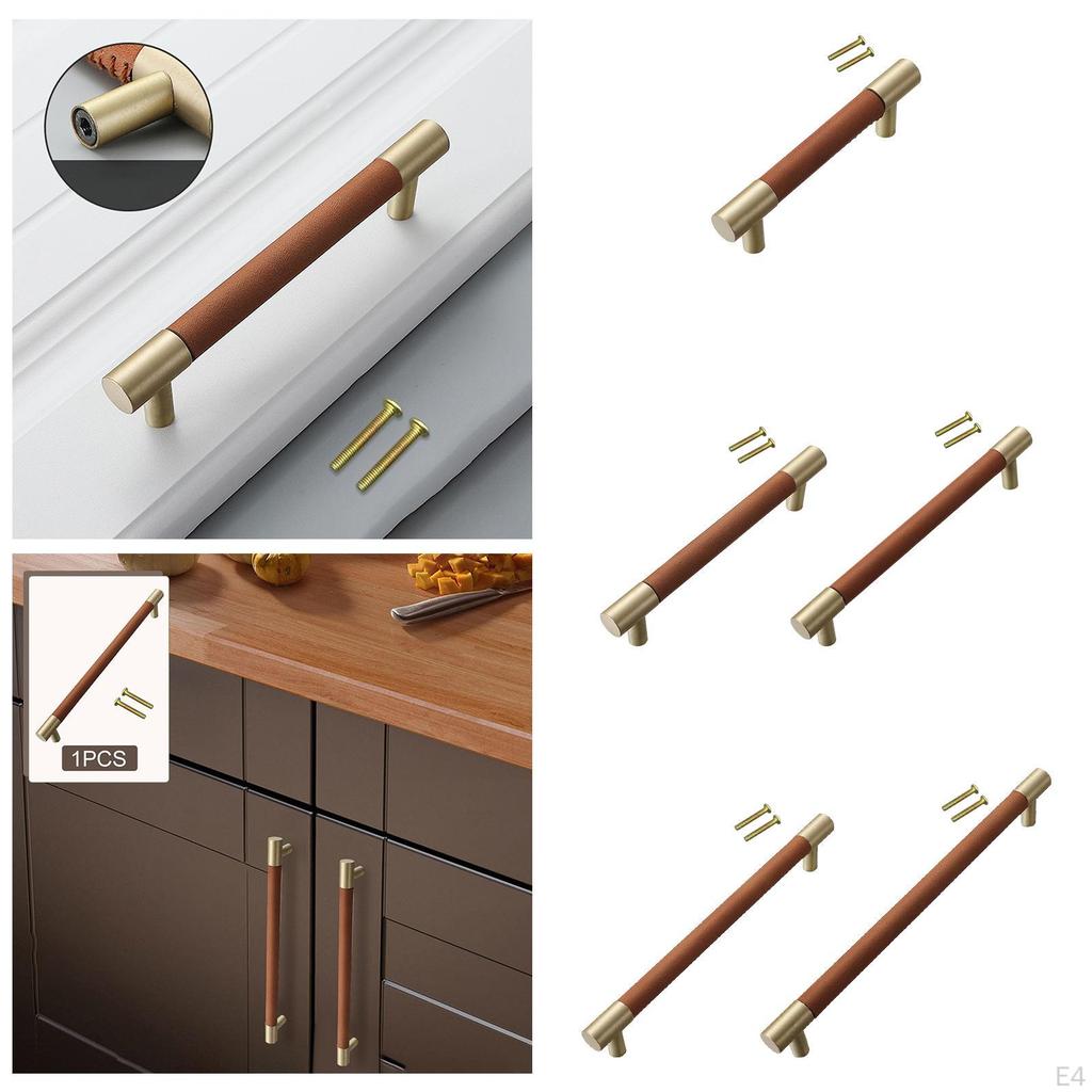 Brass Drawer Pulls Kitchen Cabinet Handles Bar Hardware for Cabinets Bathroom