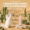 2 Play Mode Cat Teaser Toy 360 Rotation Self-Play Cat Toy Durable Electric Cat Rod  Home Furniture