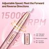 Handheld Electric Nail Drill Machine Rechargeable Wireless Nail Dryer  Home Use