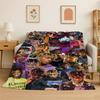 Couverture Flottante Douce et Chaude Rapper Star Légende Juice WRLD 999 Rétro pour Chambre à Coucher Salon Lit Voyage Camping