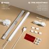 Motion Sensor Light LED Sensor night lights USB LED For Kitchen Cabinet Bedroom Wardrobe Indoor Lighting Long strip Night Light