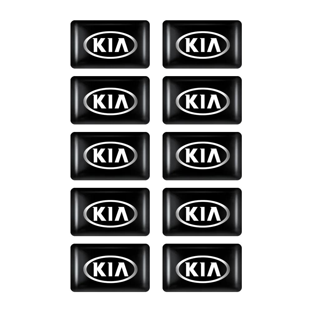 10/20/50pc Car Interior Dashboard Steering Wheel Decoration Sticker For KIA Rio Ceed Sportage Cerato Soul Picanto Optima Sorento