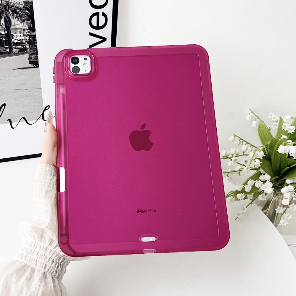 Pencil Holder Case For iPad A16 11th 10th 10.9 Air 4 Air 5 Air3 10.5 10.2 7th 8th 9th Pro 11 5th 6th 9.7"mini 6 7 Soft TPU Cover