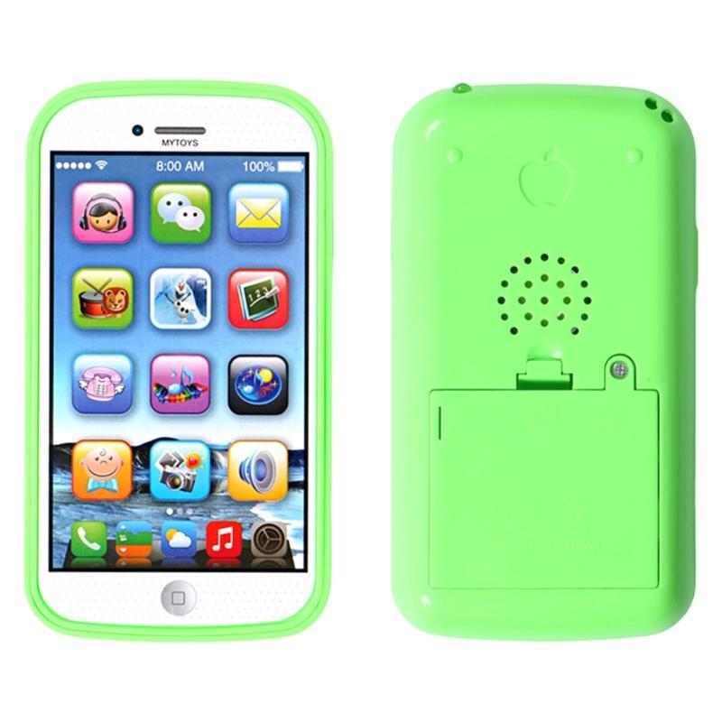 Toddler Learning Toy Phone Baby Mobile with English Words and Music for Kids Ages 1 to 3 Years Old