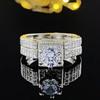 Women's Micro-Paved Diamond Combination Ring