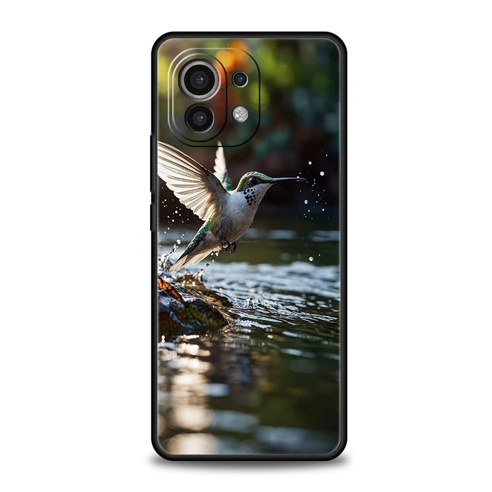 Hummingbird Phone Case For Xiaomi Mi 15 14 13 12 11 Lite 14T 13T 12T 11T Pro Poco X7 X6 X5 X3 Pro F6 F5 F4 Cover