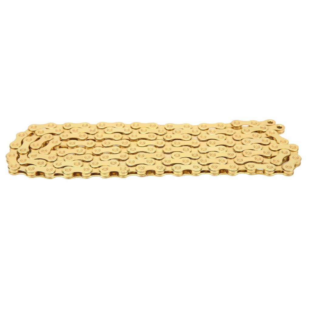 Bike Chain 12 Speed Mountain Road Bike Chain Variable Speed Chain Replacement Parts Gold
