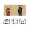 Cargo Rack Fixed Shelf Sturdy Tool Widened Metal Multi-scenario Rear Grille Stand for Bicycle
