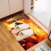 1PC Custom Name Football Poster Design" Theme Floor Mat Ideal for Living Room, Game Rooms, Office, Bedroom,Floor Mat Playful Design