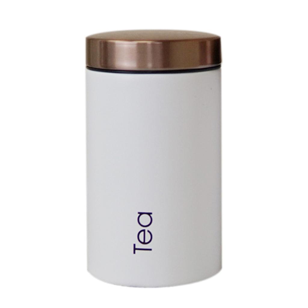 3pcs/Set Food Storage and Organization Canister for Coffee, Tea, Sugar - White