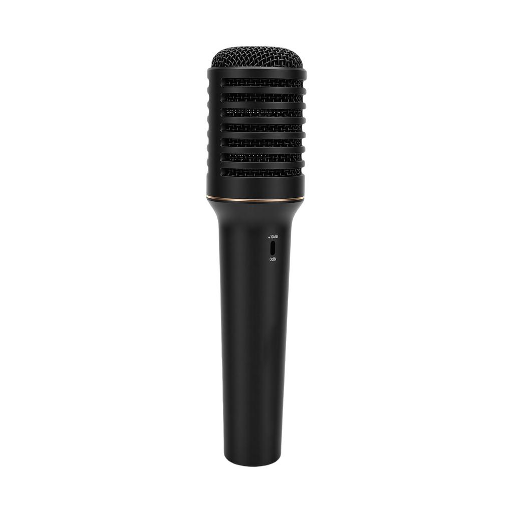 Handheld Condenser Microphone for Professional Recording, Live Streaming, Karaoke, Stage Performances, with Cardioid