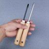 Beech Wood Single Claw Root Hook for Bonsai Maintenance and Soil Loosening