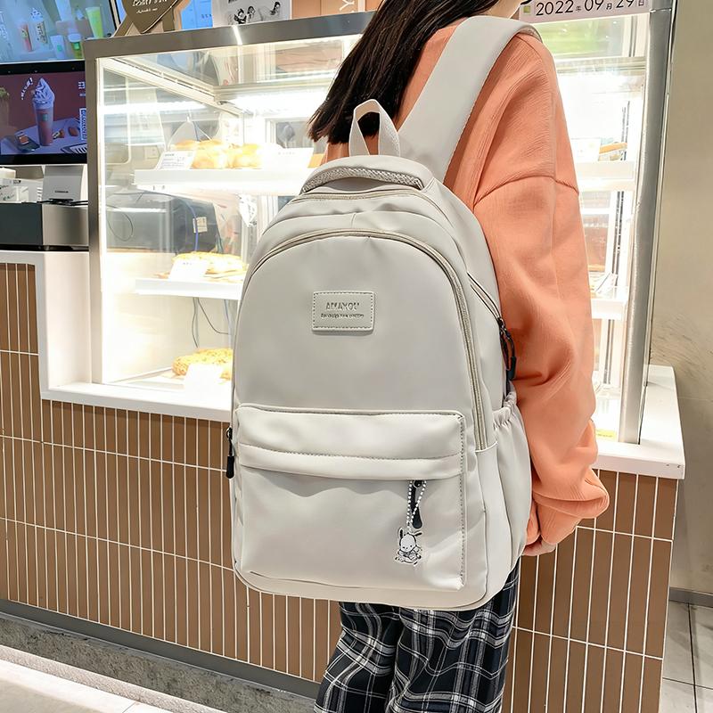 Skolesekk jente ryggsekk Stor kapasitet ryggsekk Student