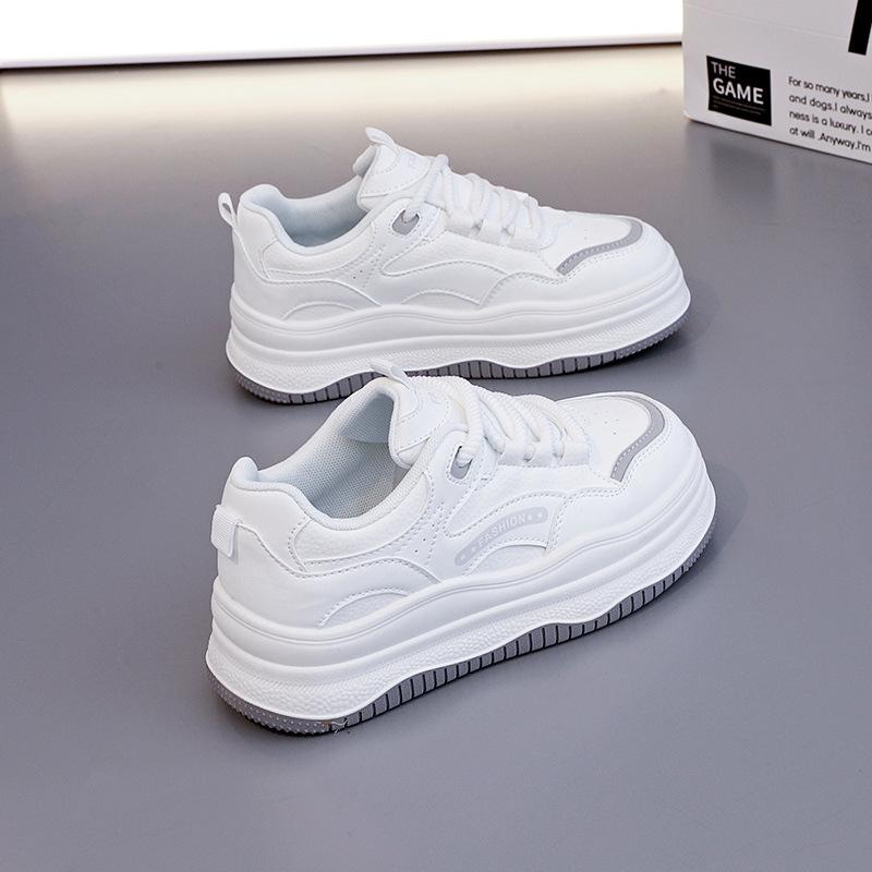 

Board shoes women s Korean version 2025 spring new platform casual Forrest Gump shoes popular retro sports white shoes women s 2030 40
