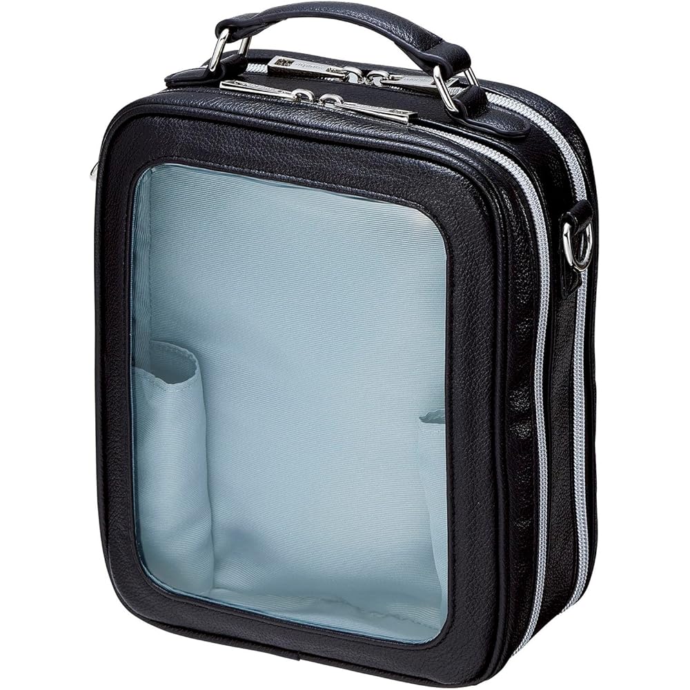 

Cojit Muchu Tall Black Plush Shoulder Bag for Storing Plush Toys and Badges, Adjustable Strap, Lightweight