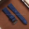 Vintage Wildleder Lederarmband 20mm 22mm Schnellverschluss Uhrenarmband für Omega für Seiko für Cartier für Tissot Goldene Schnalle Armband