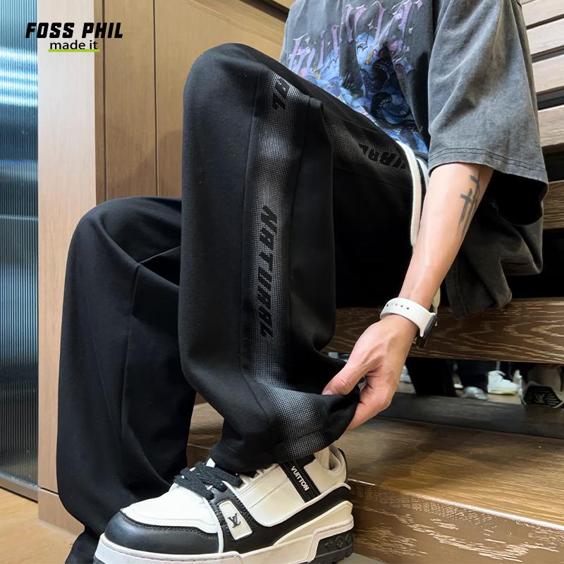 Foss Phil Men's Loose Straight-Leg Sweatpants