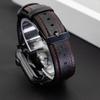 Leather Strap for Apple Watch Band Ultra 2 49mm 46mm 44mm 45mm 42mm 41mm 40mm Bracelet for Iwatch Series 10 9 8 7 6 5 4 Correas