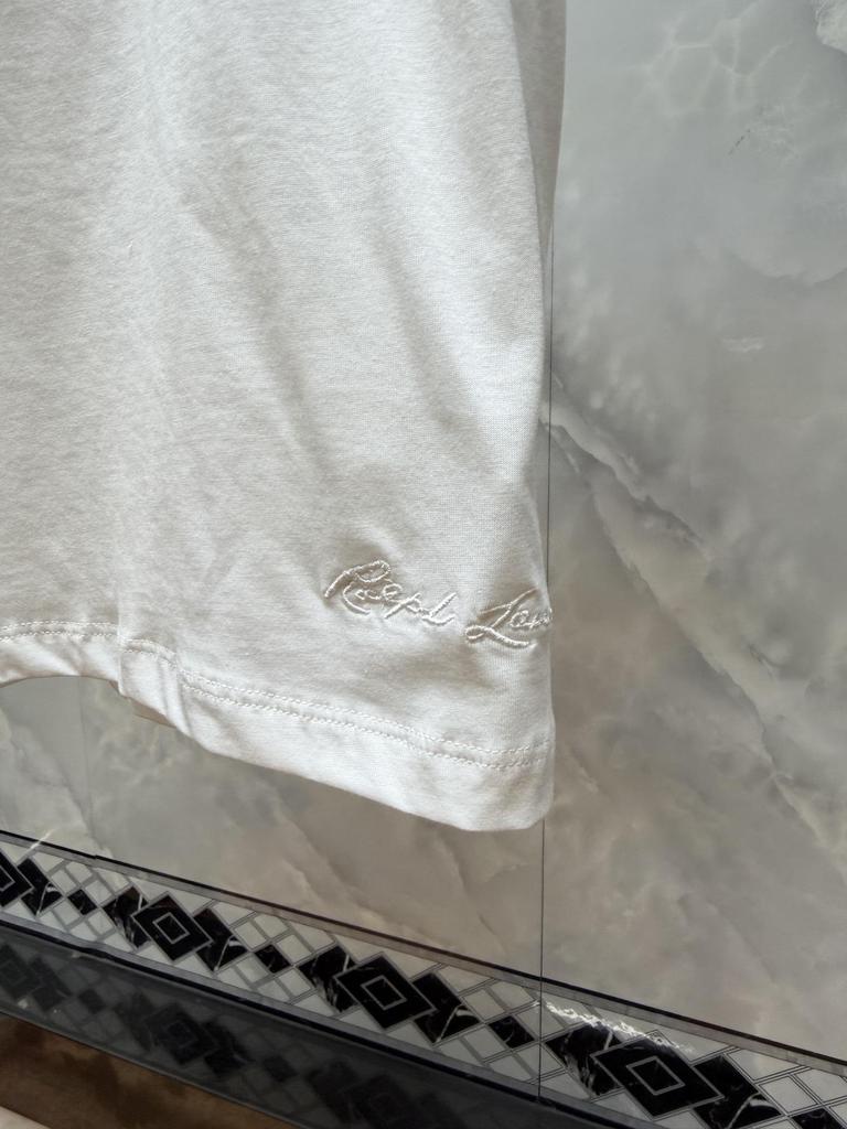 Ralph High-Quality Unisex Casual Bear Embroidery T-Shirt - Short-Sleeved, Comfortable, Versatile.