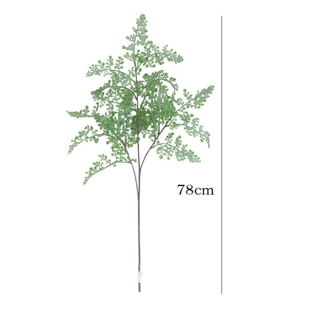 Ornament Artificial Plastic Fern Plants Outdoor Home Artificial Branches  Garden Office