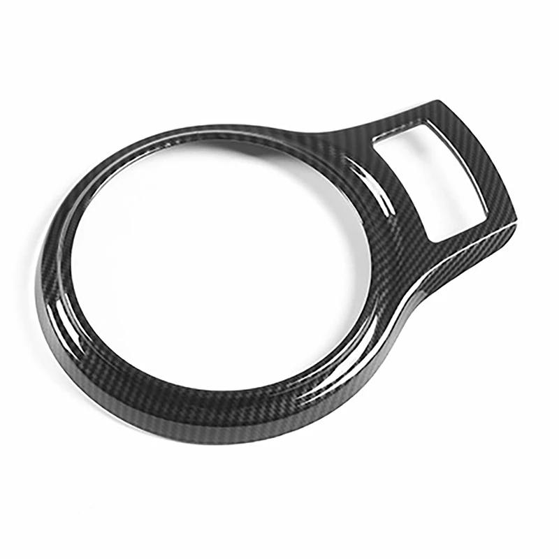 Auto Carbon Fiber Central Gear Panel Control Panel Decal Car Interior Modification for Toyota 86/Subaru BRZ 2012-2020