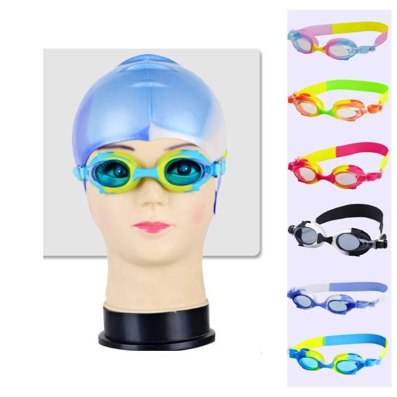 Cartoon Kids Antifog Swimming Goggle Pool Swim Glasses For Children Girls Boys