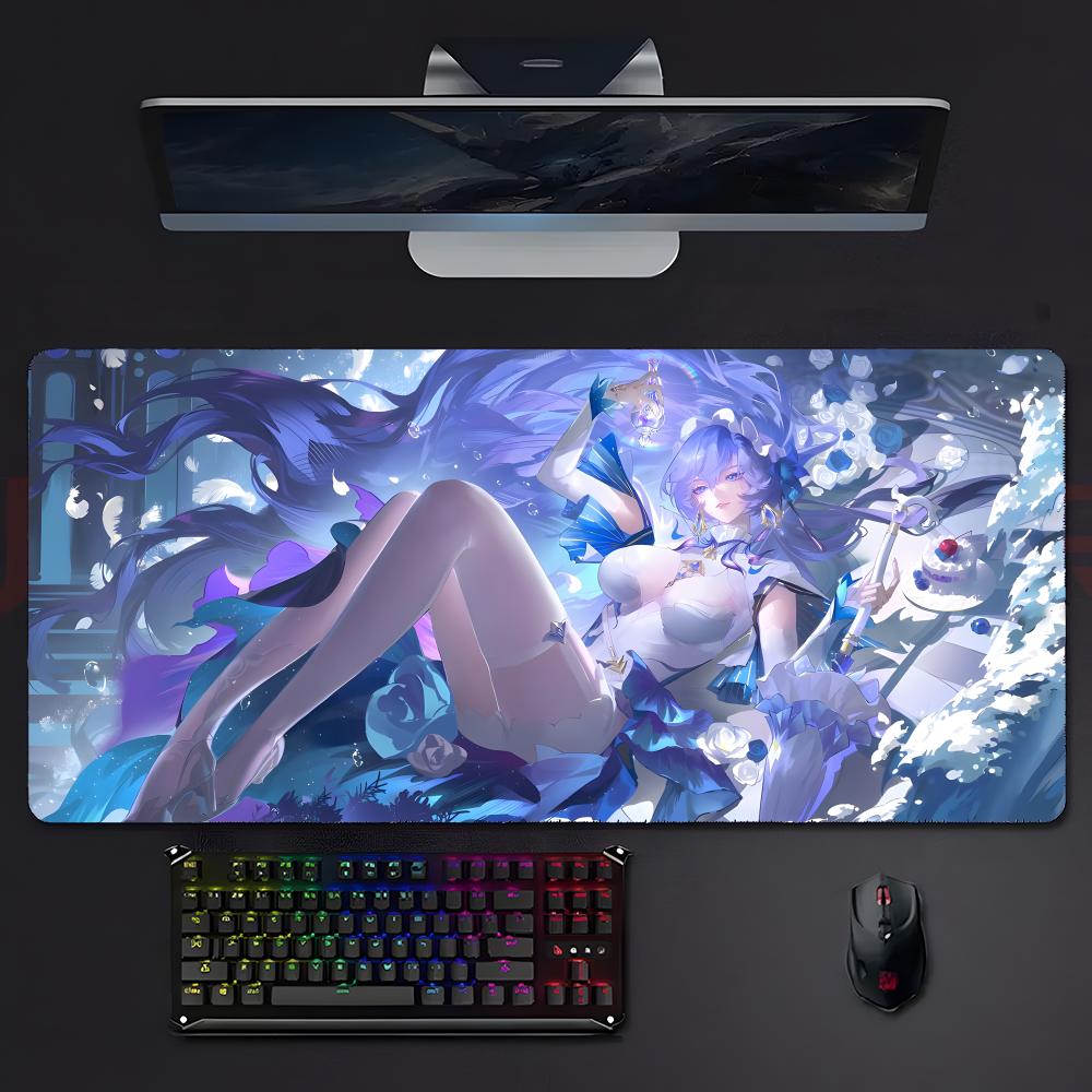 Game Openworld Wwuthering Waves Mouse Pad Large Gaming Mousepad With Stitched Edges Thickened Desk Mat Pc