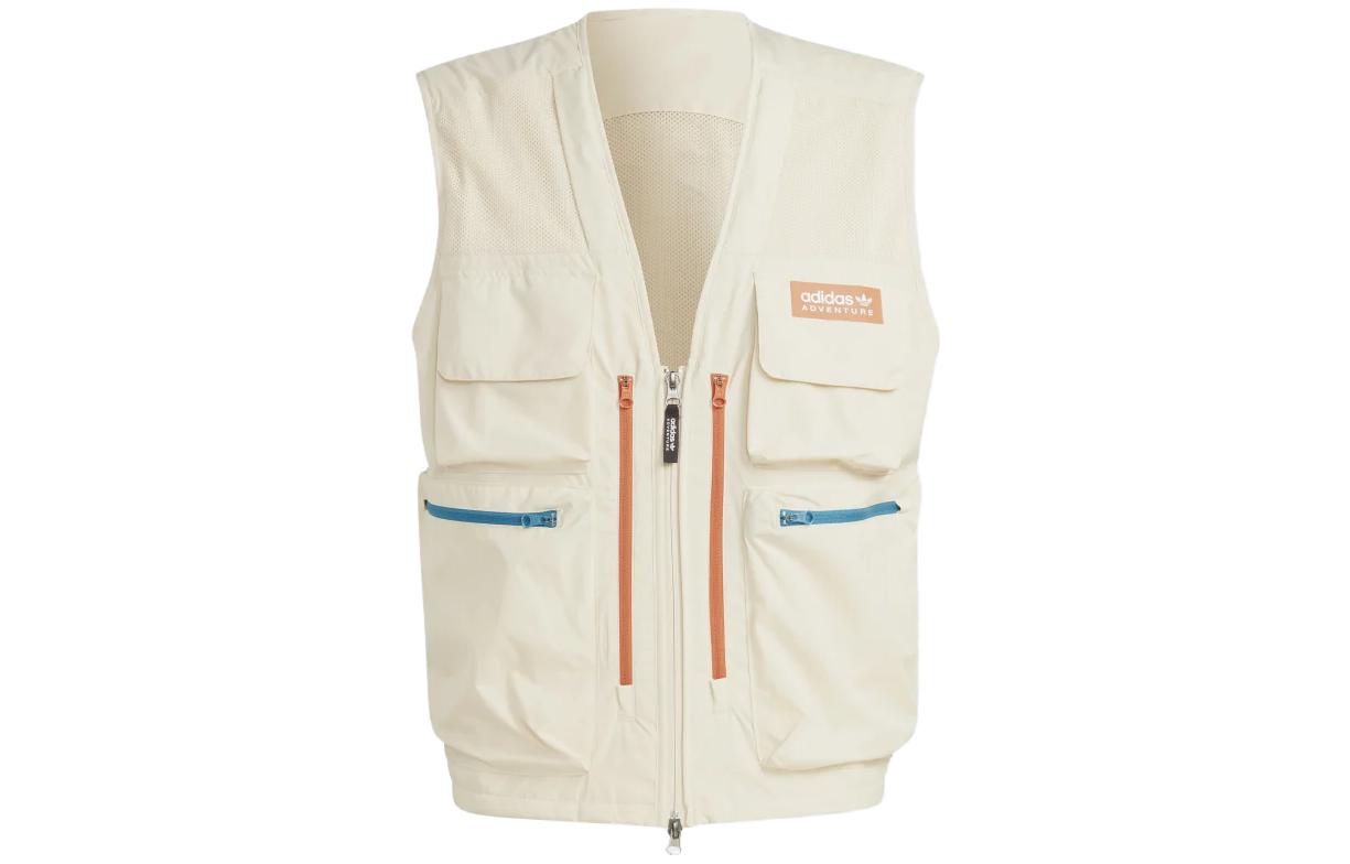 Adidas Originals Contrasting Zipper Gilet IC2341 XXL