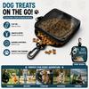 1Pc Portable Dog Snack Bag With Transparent Window And Zipper - Clip-On Training Snack Pouch, Suitable For Walking, Outdoor And Daily Rewards